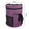 HobbyArts Garntaske Rund Lilla
